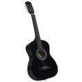 vidaXL Klasická gitara pre začiatočníkov s taškou čierna 3/4 36"