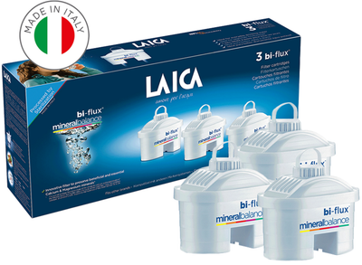 Laica Bi-Flux minerálny balanc M3M, 3ks