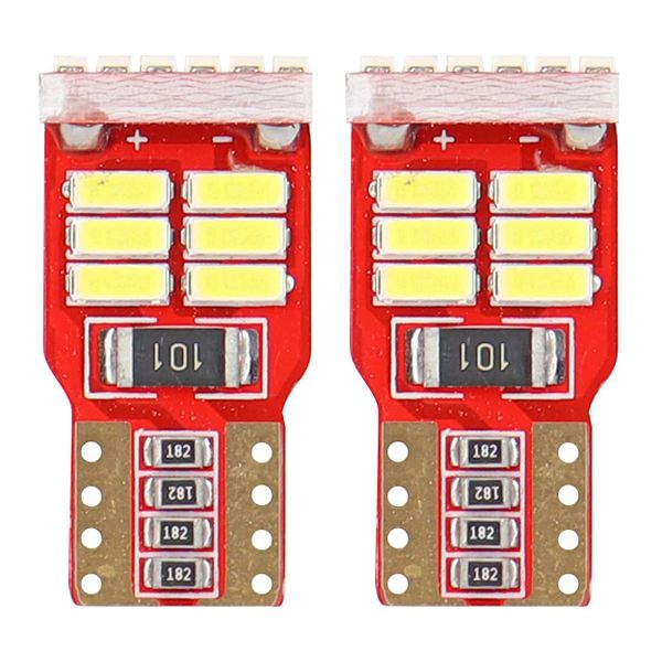 LED CANBUS 18SMD 4014 T10e (W5W) White 12V