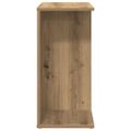vidaXL Nočné stolíky 2 ks dub artisan 46,5x29x61 cm kompozitné drevo