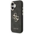 Puzdro Guess pre iPhone 17 HC 4G PU W/ BIG 4G CLASSIC LOGO GD čierne