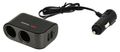 Rozdvojka Compass 07422 12/24V + 2x USB 2100mA do autozapalovača