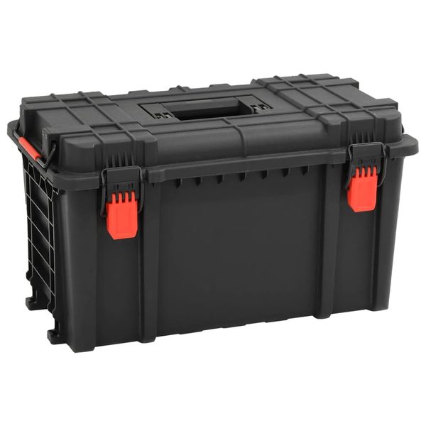 vidaXL Prenosné letové puzdro čierne 57x35x32,5 cm PP