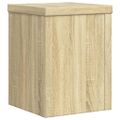 vidaXL Stojany na rastliny 2 ks dub sonoma 15x15x20cm kompozitné drevo