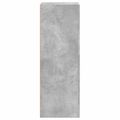 vidaXL Servírovacia skriňa ELST Betónová šedá 40 x 35 x 100,5 cm