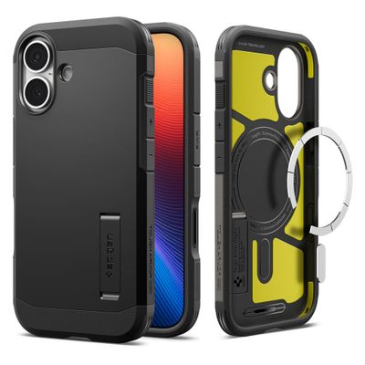 Puzdro Spigen Tough Armor „T“ Mag Magsafe pre iPhone 17 čierne