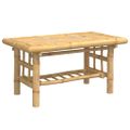 vidaXL Konferenčný stolík 70x45x36 cm bambus