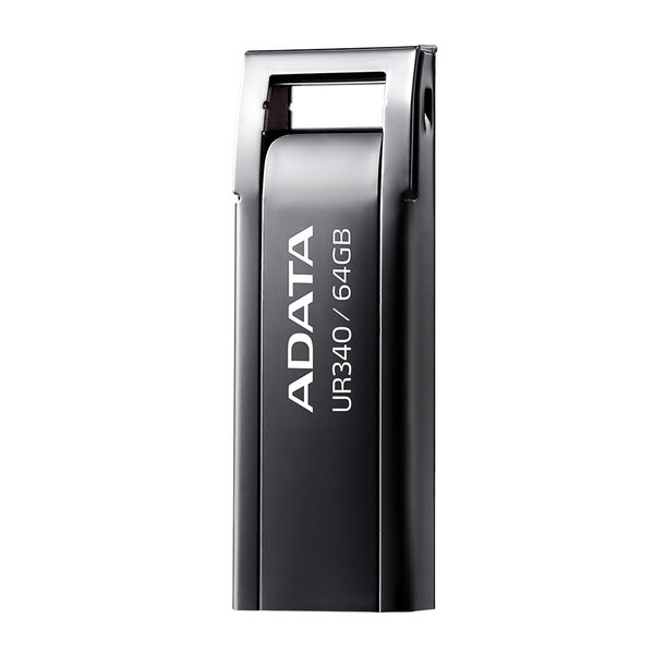 ADATA UR340/64GB/USB 3.2/USB-A/Čierna