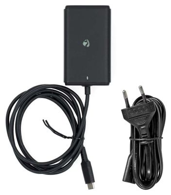 Nedis NBAU45110BK - Adaptér k notebooku| GaN | 45 W | 5 / 9 / 12 / 15 / 20 V DC | 2.25 / 2.33 / 2.92 / 3.0 A | Euro / T Napájací adaptér, 5–20V, 2,25–3A, 45W, 100–240V AC, USB-C, Power Delivery, GaN, 2,5m kábel, čierny