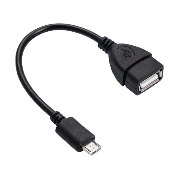 Akyga adaptér AK-AD-09 s káblom micro USB B (samec) / USB A (samica) OTG 15 cm