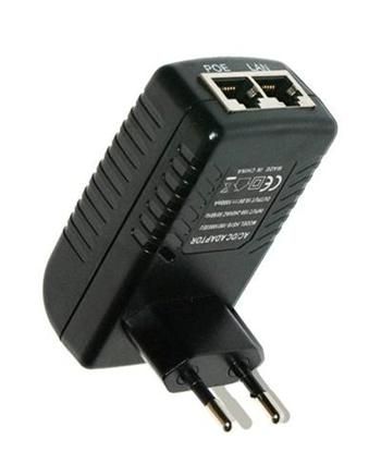 ADEX PoE supply - 24V/1A - priamo do zásuvky so svetlom