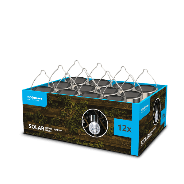 Modee dekoratívna solárna LED lampa - lampáš DS004 HB40 40mAh 12ks (ML-DS004)