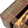 vidaXL Konferenčný stolík so 4 kolieskami, recyklované drevo