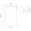 vidaXL Roleta Prírodná 140 x 160 cm Bambus