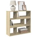 vidaXL Knižnica/deliaca stena dub sonoma 100x33x94,5 cm