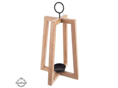 ORION svietnik z mangového dreva 44 cm
