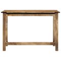 vidaXL Jedálenský stôl 110x55x75 cm masívne mangovníkové drevo