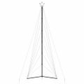vidaXL LED vianočný stromček 861 LED modré 478 cm