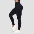 Dámske bezšvové legíny Lift Black - GymBeam, veľkosť L