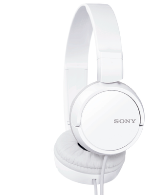 SONY slúchadlá MDR-ZX110 biele