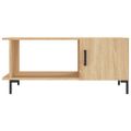 vidaXL Konferenčný stolík dub sonoma 90x50x40 cm kompozitné drevo
