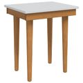 vidaXL Sada toaletného stolíka FAUSKE 5 ks Biela 100 x 50 x 143 cm