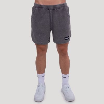 Šortky Persistence Washed Gray - GymBeam, veľkosť L