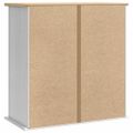 vidaXL Závesná skrinka CORONA Biela 70 x 33 x 71,5 cm Borovicový masív
