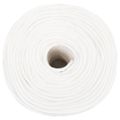 vidaXL Lodné lano biele 8 mm 50 m polypropylén
