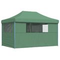 vidaXL Párty stan 292 x 440 x 315 cm Zelená Oxfordská látka
