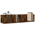 vidaXL Nástenné skrinky 2 ks dymový dub 75x18x16,5 cm kompozitné drevo