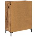 vidaXL Servírovacia skriňa Staré drevo 69.5 x 34 x 90 cm