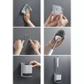 Silikónová WC kefa Ruhhy 23808 Silikonová WC štětka Ruhhy 23808