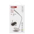 LED stolná lampa EMOS Z7637W OSCAR, biela
