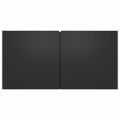 vidaXL Závesné TV skrinky 3 ks čierne 60x30x30 cm