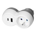 ORNO OR-AE-13302 zásuvka 230V s USB nabíjačkou