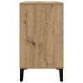 vidaXL Umývadlová skrinka dub artisan 80x33x60 cm kompozitné drevo