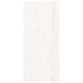 vidaXL Vinotéka biela 56x25x56 cm masívne borovicové drevo