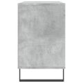vidaXL Botník betónovo sivý 102x36x60 cm spracované drevo