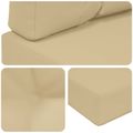 vidaXL Vankúš na vonkajšiu pohovku Polyester Béžová 60 x 60 cm