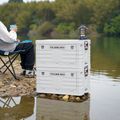 Skladací box s vekom NILS Camp NCB4004 50L sivý