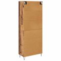 vidaXL Highboard 2 ks Staré drevo 69,5 x 34 x 180 cm Kompozitné drevo