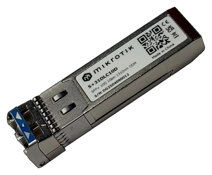Mikrotik S+31DLC10D, SFP/SFP+ modul 1G/10G SM 10km 1310nm