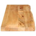 vidaXL Stolová doska živá hrana 120x20x3,8 cm masívne mango