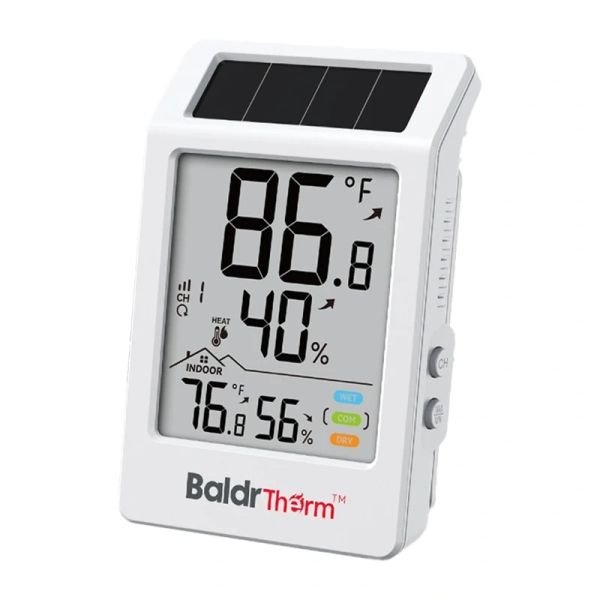 BALDRTHERM B0707 – termo-hygrometer napájaný solárnou energiou