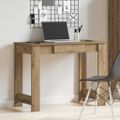 vidaXL Stôl dub artisan 100x45x75 cm kompozitné drevo