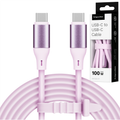 Kábel KRUGER & MATZ KM1269-1P USB-C - USB-C 1m