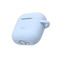 Silikónové puzdro Etteri pre AirPods 4 svetlomodré
