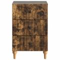 vidaXL Nočný stolík Dymový dub 43x 41 x 66,5 cm Kompozitné drevo