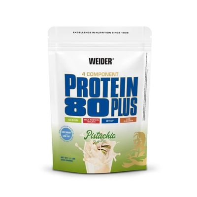 Proteín 80 Plus - Weider, pistácie, 500 g